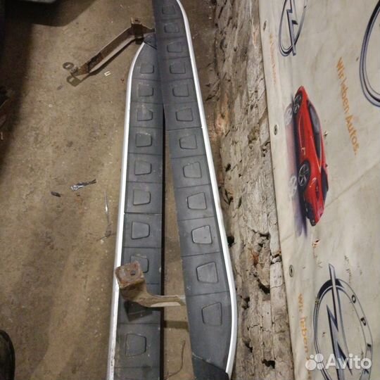 Подножки пороги на хундай туксон