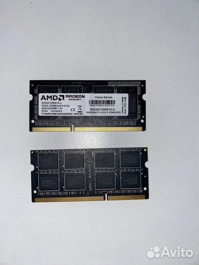 Оперативная память ddr3 4gb 1333