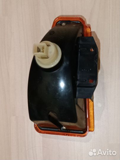 Указатель поворота ваз 2108 левый желтый