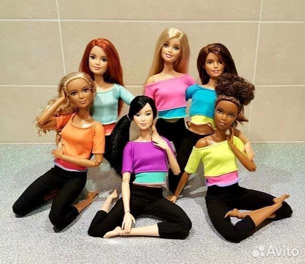 Кукла Barbie MTM барби безграничные движения неко