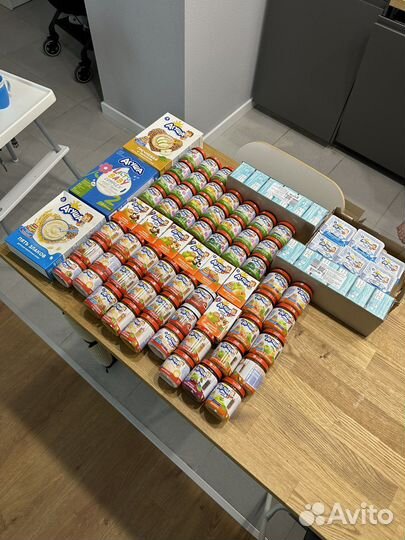 Овощные пюре Агуша 41 банка