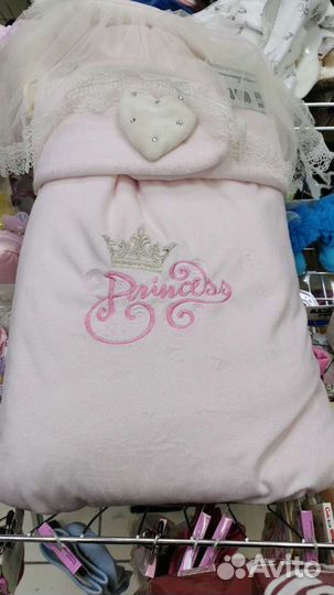 Конверт на выписку для девочки осень/зима