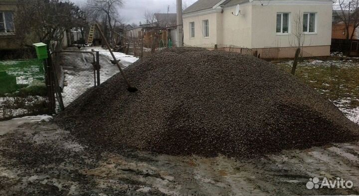 Щебень вторичный с доставкой