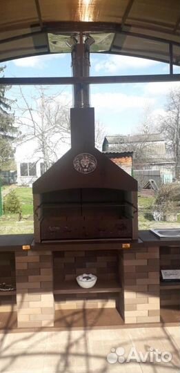 Печь барбекю новые модульные