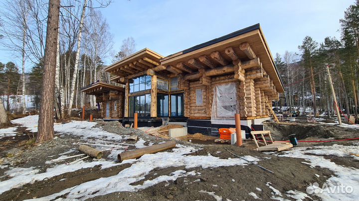 Бригада на отделку деревянного дома