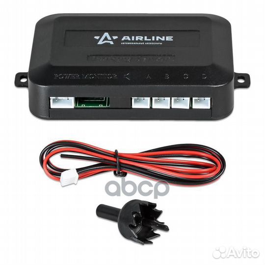 Парковочный радар 4 датчика, беспроводной ЖК эк