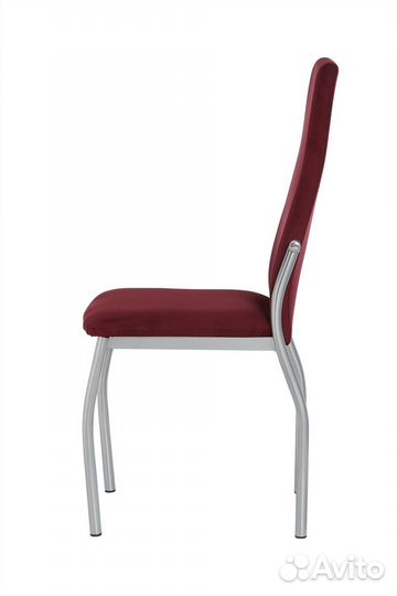 Стул пекин хром/тк. Киви 66 винный