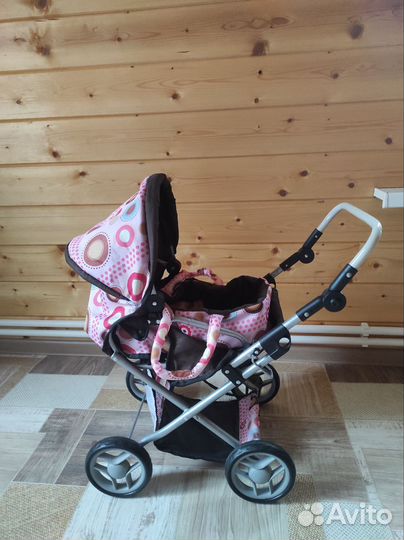 Коляска и кроватка для кукол