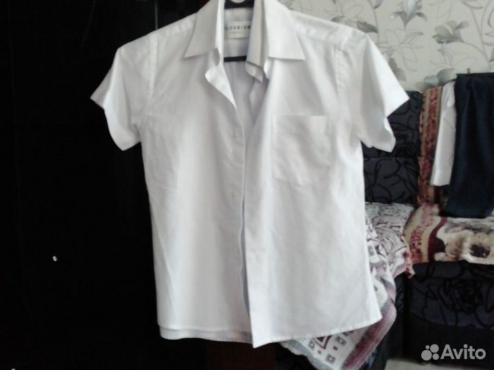 Рубашка для мальчика 8-10 лет
