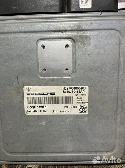 Блок управления двигателем Porsche Panamera 970
