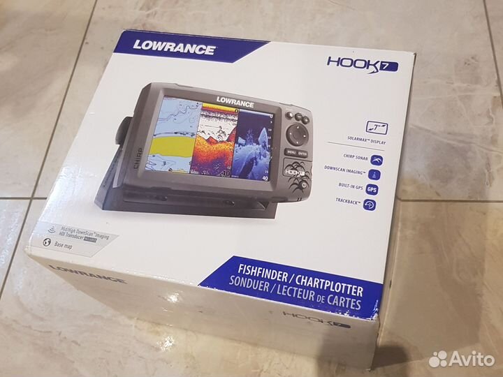 Эхолот lowrance hook reveal 7 Chirp