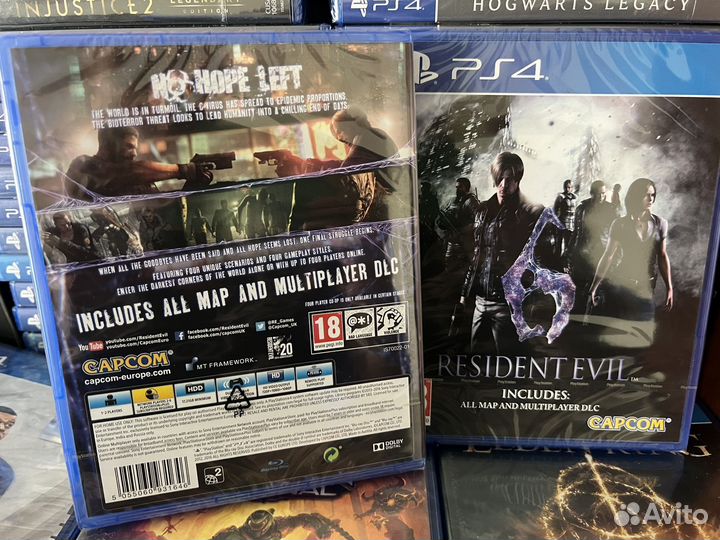 Диск Resident Evil 6 PS4 / Новый