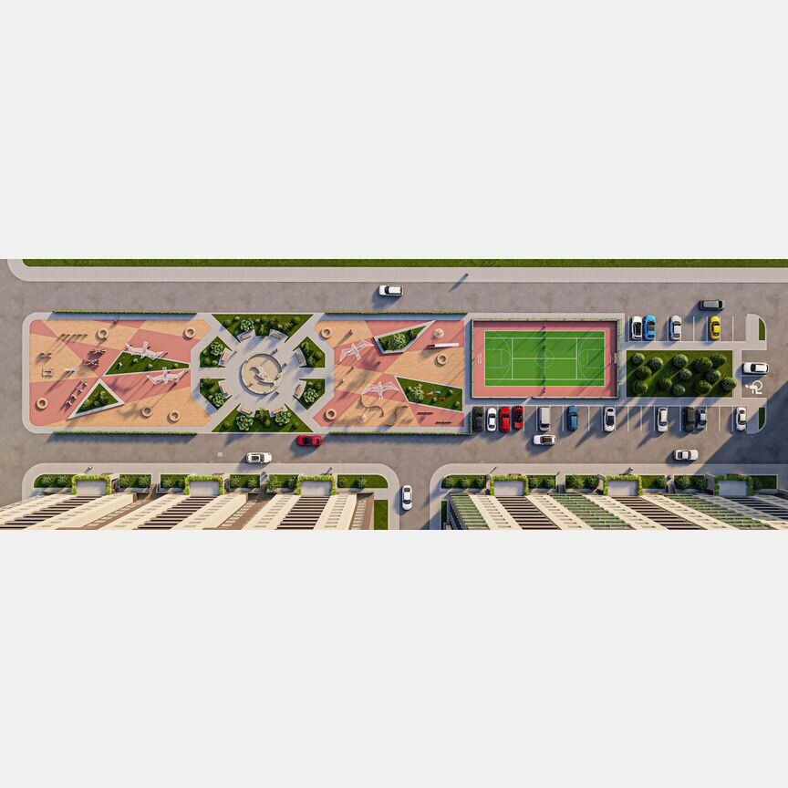 3-к. квартира, 95,5 м², 2/9 эт.