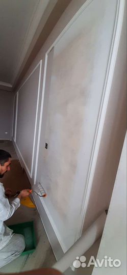 Поклейка обоев