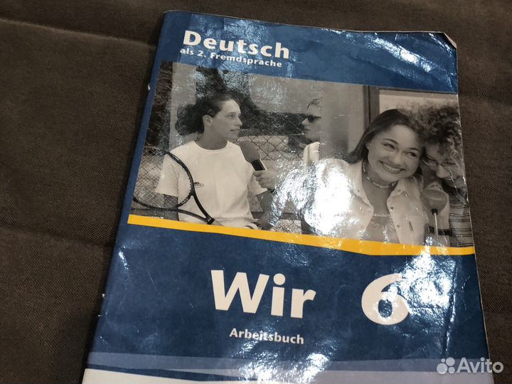Учебник и рабочая тетрадь по немецкому Wir 6