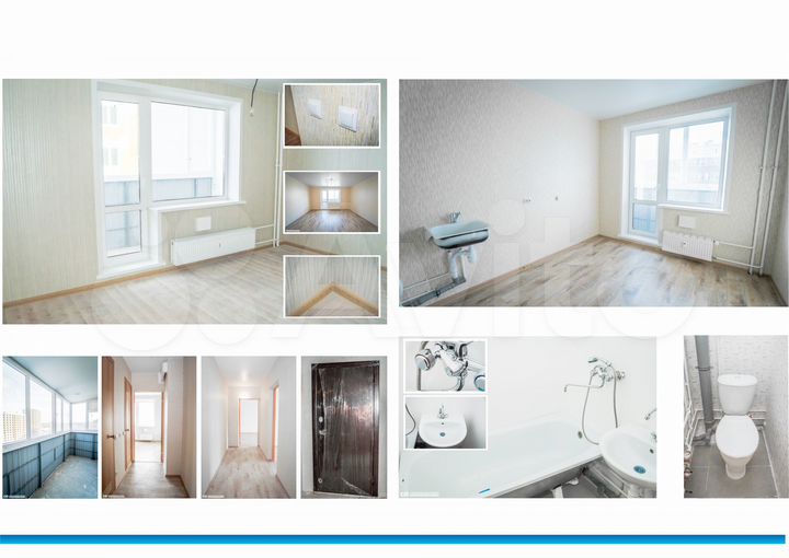 2-к. квартира, 70,4 м², 2/4 эт.