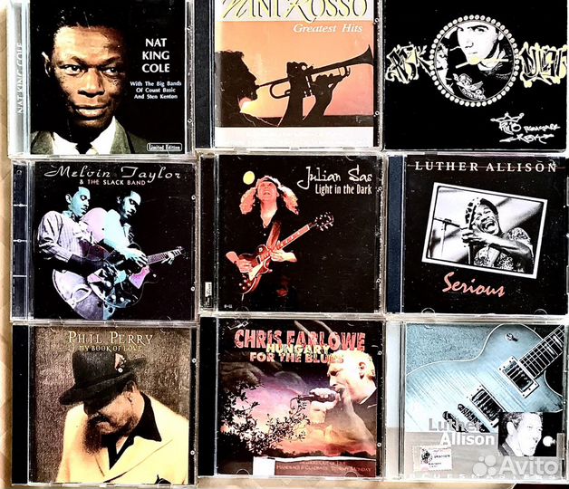 CD (крмпакт диски) + DVD личная коллекция