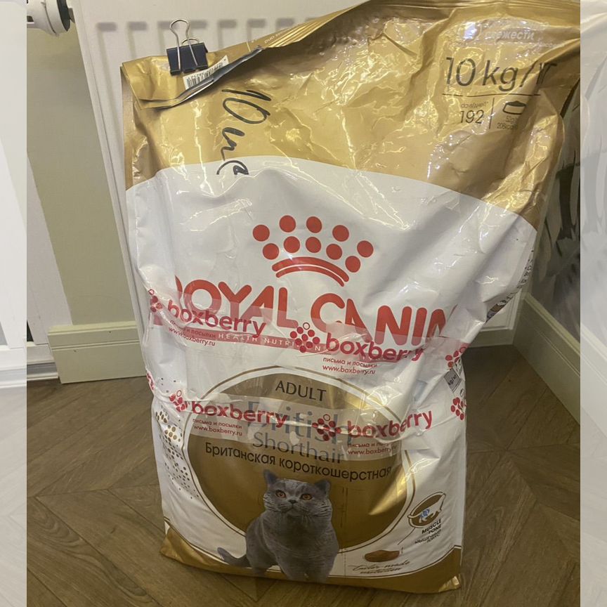 Корм для кошек royal canin british