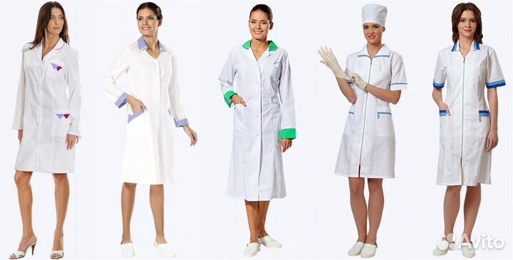 Медицинская одежда.Медицинские халаты