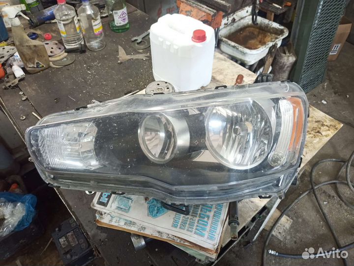 Левая фара Мицубиси аутлендер хл 2010, 2011, 2012