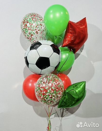 Воздушные шары футбол