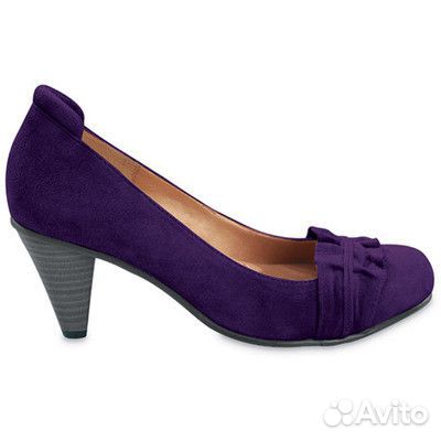 Туфли замшевые