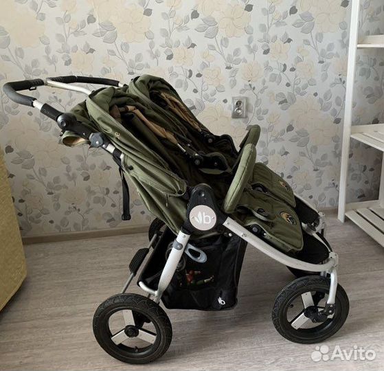 Коляска для двойни bumbleride indi twin