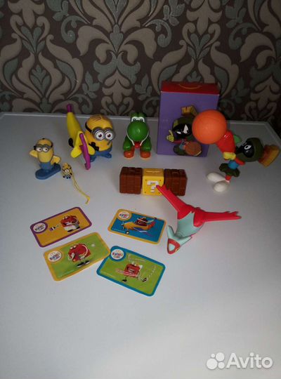 Игрушки из макдональдса