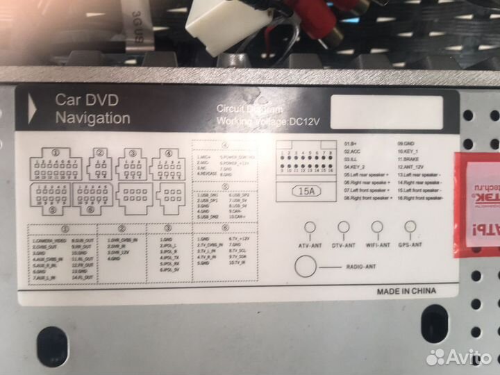 Магнитола на toyota camry 55