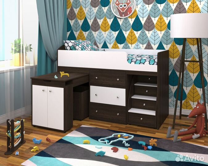 Кровать чердак Малыш 180х80 см. Новая. Любые цвета