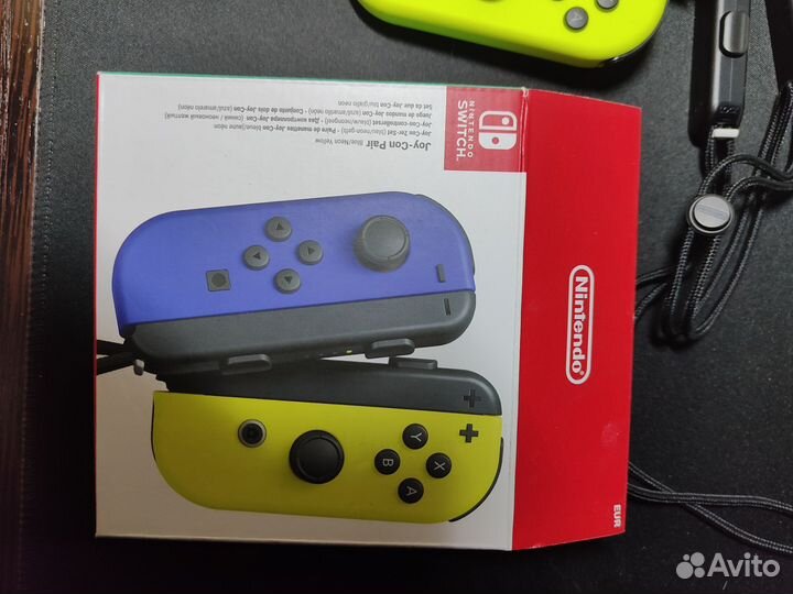 Новые Joy-Con контроллеры + зарядная станция