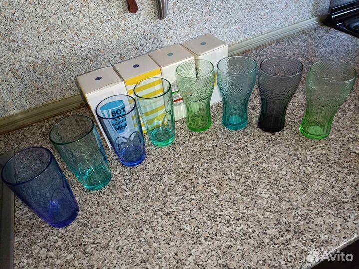 Коллекционные стаканы из Макдональдса