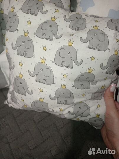 Бортики в детскую кроватку