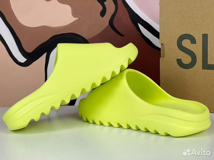 Adidas Yeezy Slide Glow Green