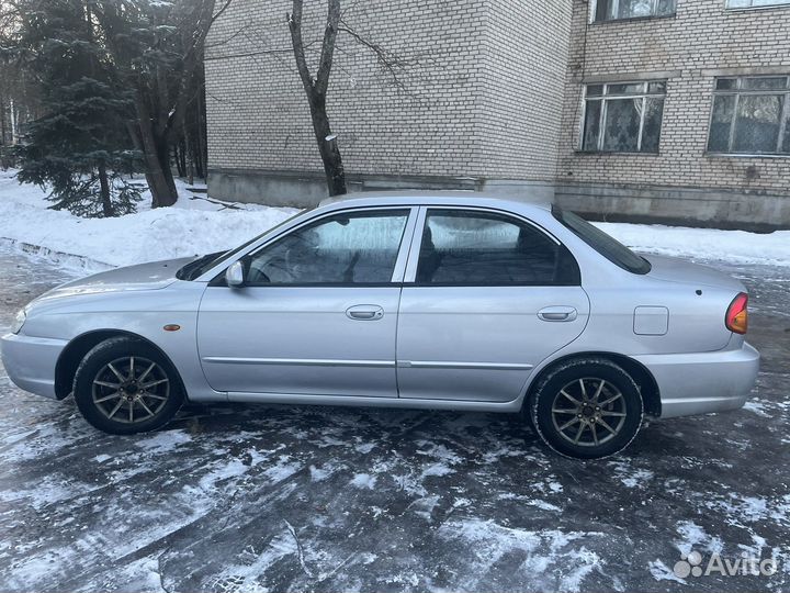 Kia Spectra 1.6 МТ, 2007, 188 600 км