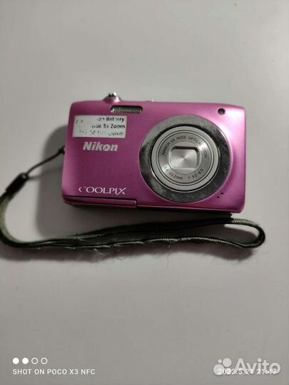 Компактный фотоаппарат nikon