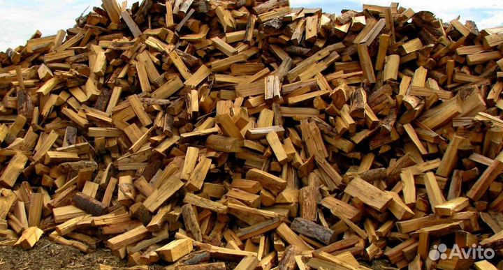 Дрова березовые нарубленные