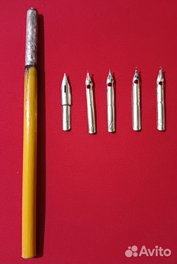 Ручка перьевая,перья для коллиграфии. СССР
