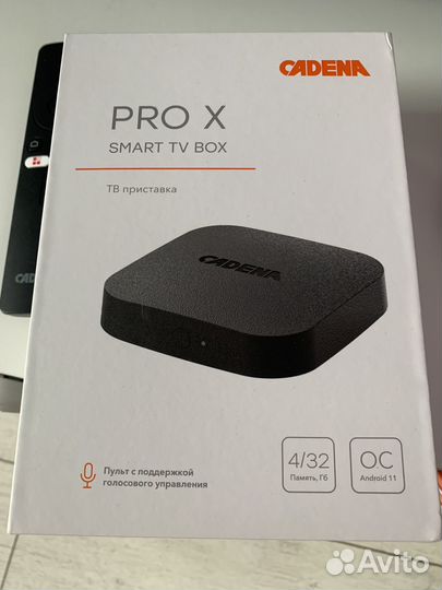 Android tv box Cadena PRO X 4/32