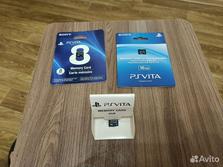 Оригинальные карты памяти для Sony ps vita