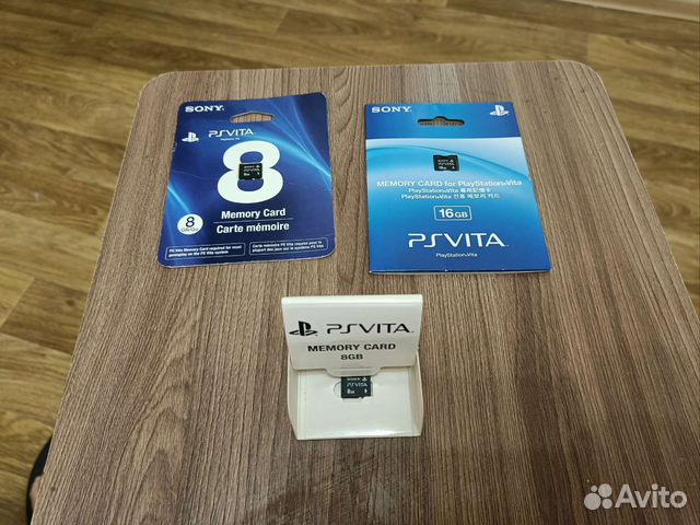 Оригинальные карты памяти для Sony ps vita