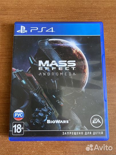 Игра для приставки ps4 mass effect andromeda