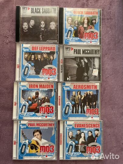 Диски classic rock Ozzy,DIO и другие mp3