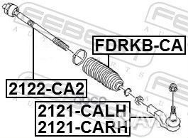 Пыльник рулевой рейки ford mondeo CA2 2007-2014