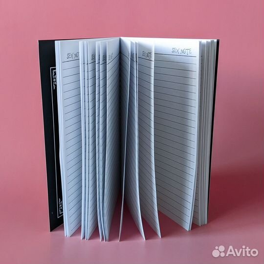 Блокнот Sex Note (пародия на Тетрадь смерти)