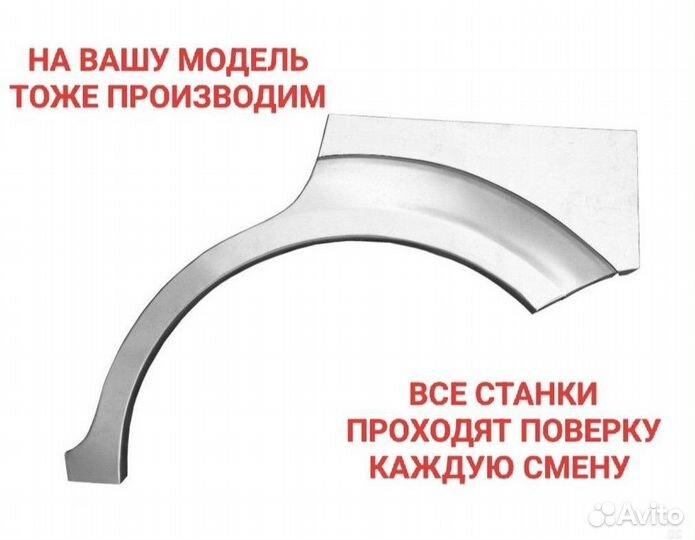 Ремонтные арки Skoda Octavia А5