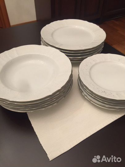 Тарелки Bernadotte Platinum