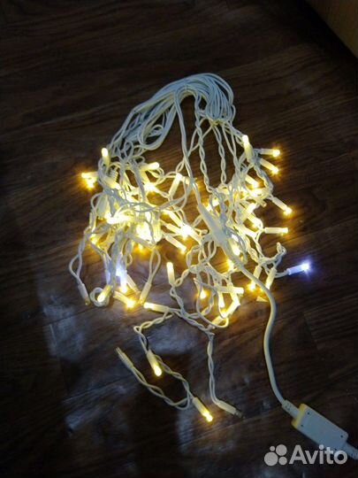 Гирлянда бахрома уличная IP65