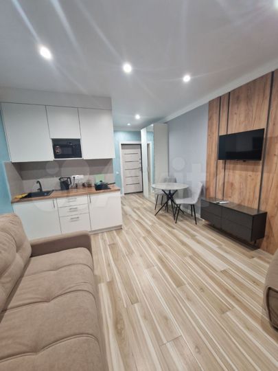 1-к. апартаменты, 22,1 м², 1/4 эт.