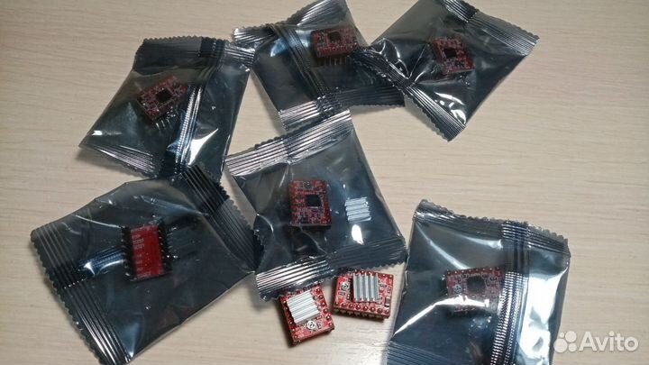 Драйвер шагового двигателя A4988